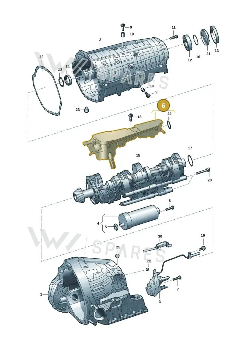 0CK301378C — Audi A5 Limo 2.0 (2024-) diagram 798325811, position 6