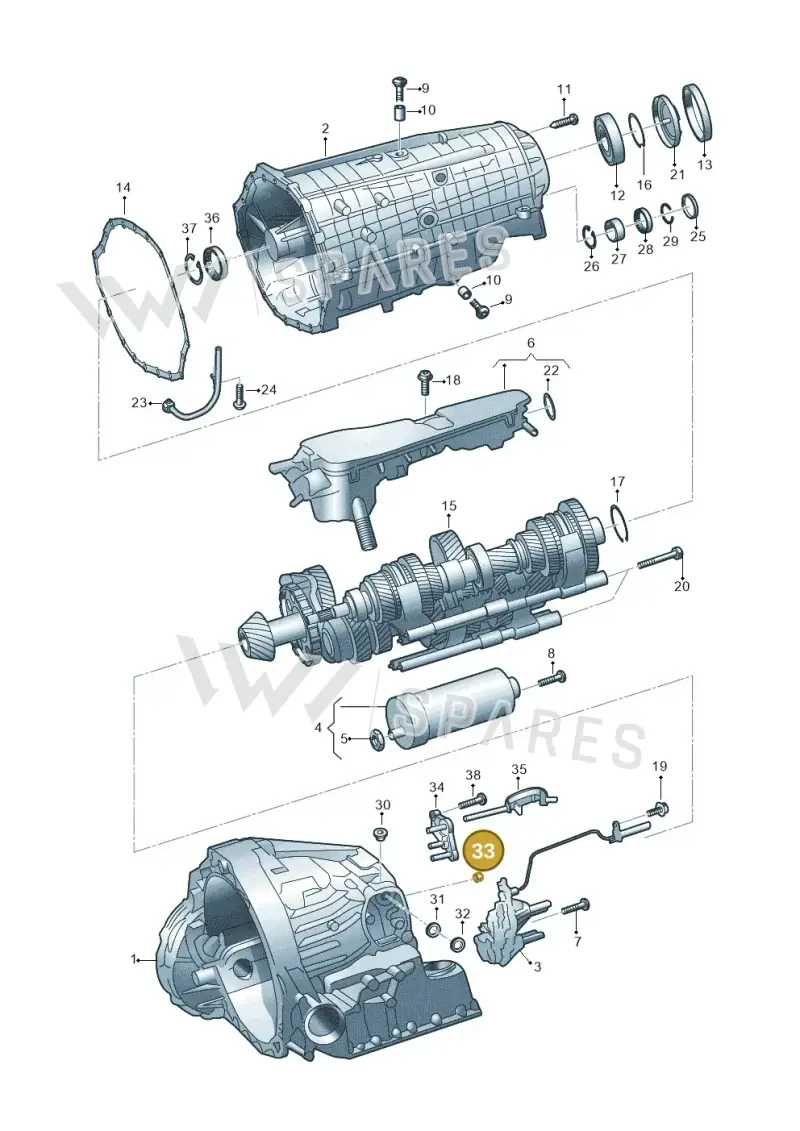 0CK301413 — Audi A6 2.0 (2018-) diagram 897325880, position 33