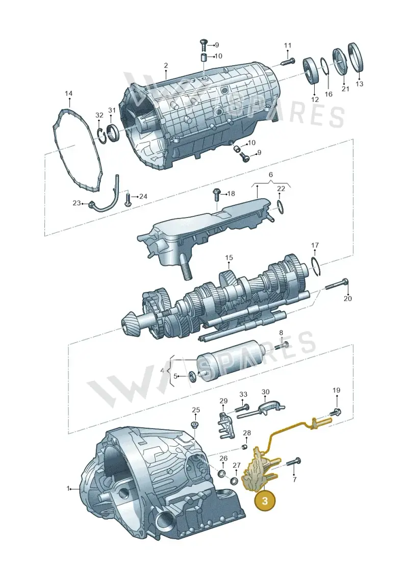 0CK325110R — Audi A6 2.0 (2018-) diagram 798325810, position 3