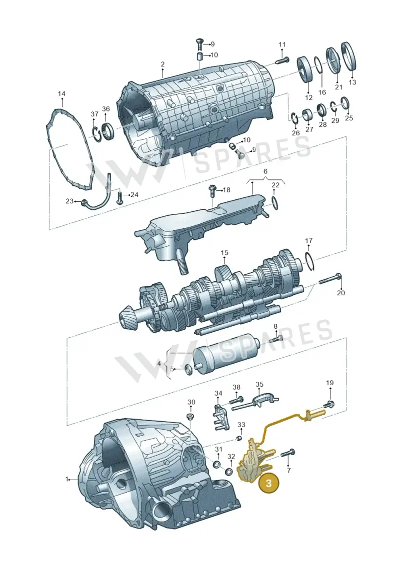 0CK325110R — Audi A6 2.0 (2018-) diagram 897325880, position 3