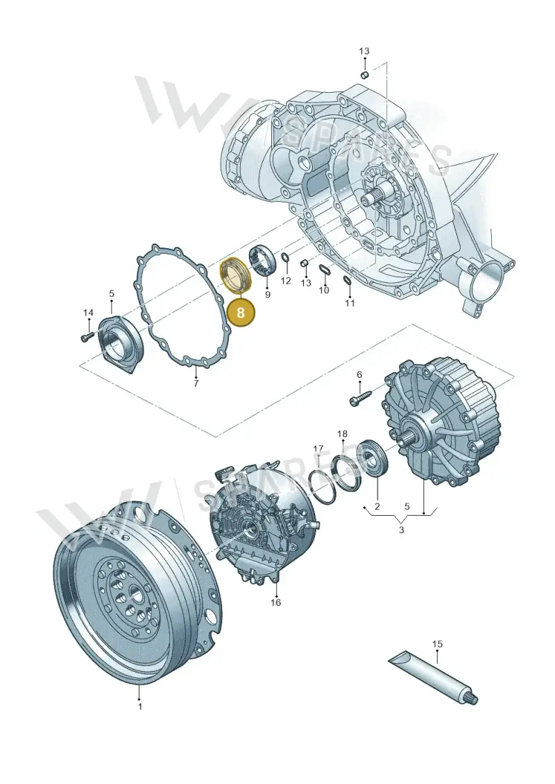 0CK331261C — Audi A6 2.0 (2018-) diagram 896321650, position 8