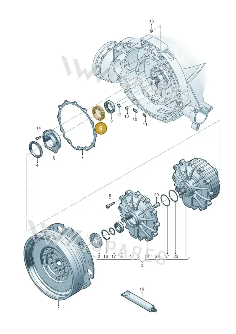 0CK331261C — Audi A5 Limo 2.0 (2024-) diagram 717321610, position 8