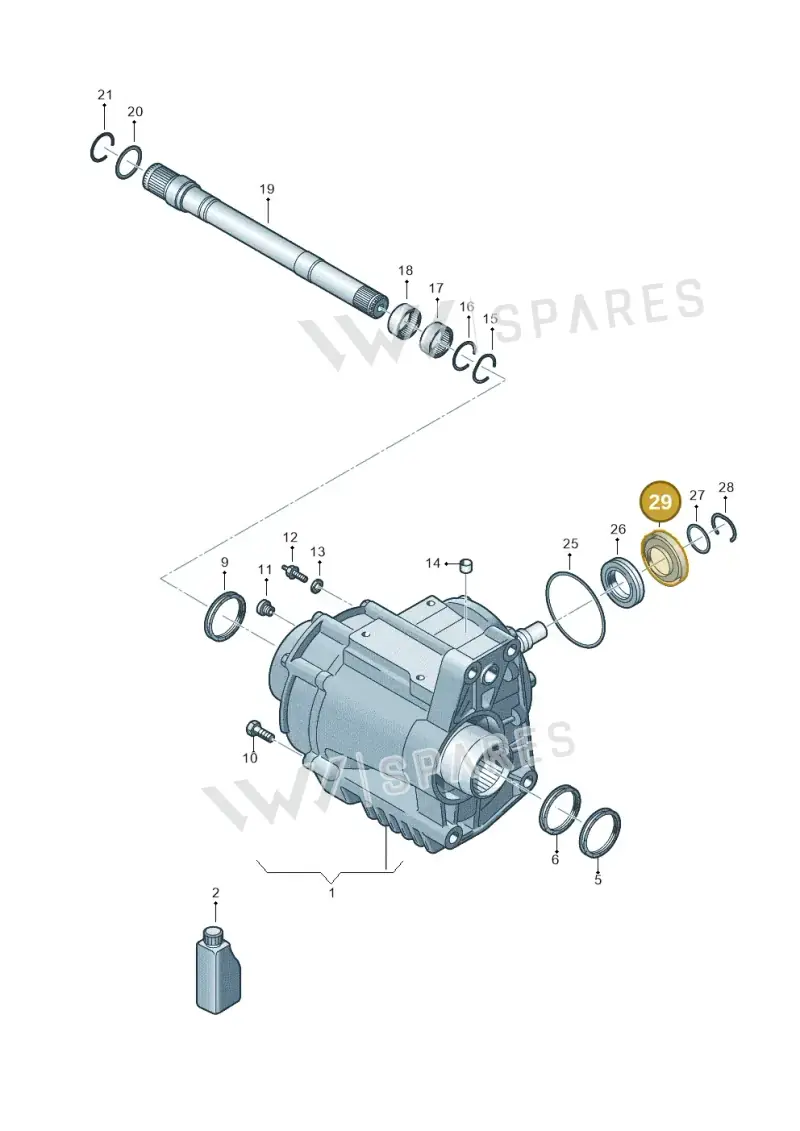 0CP409319 — Audi RSQ3 Sportback (2019-2024) diagram 858409500, position 29
