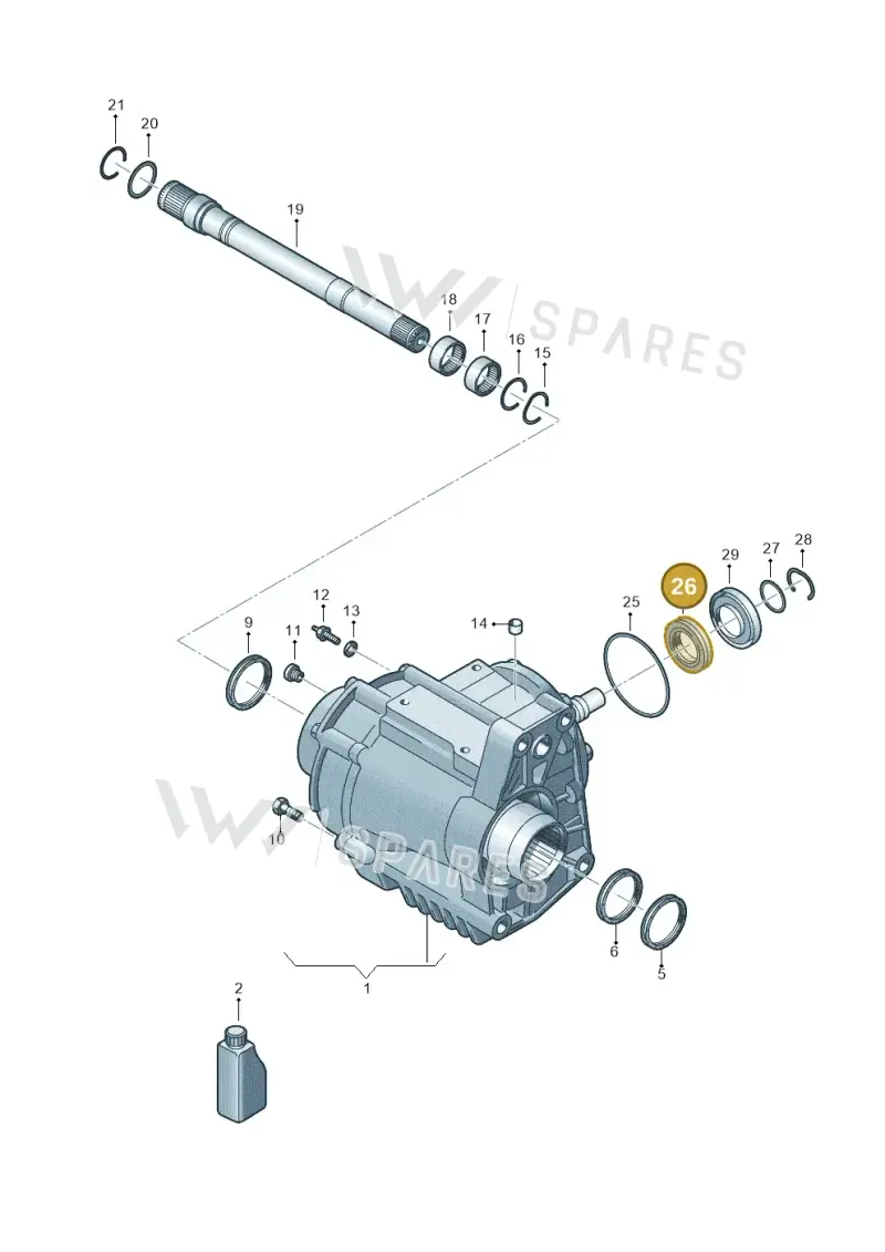 0CP525596B — Audi RSQ3 Sportback (2019-2024) diagram 858409500, position 26