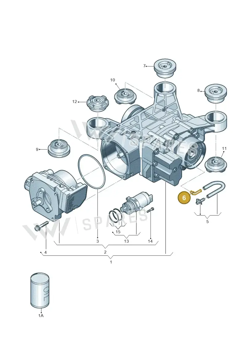 0CQ525118 — Audi Q3 quattro (2018-2019) diagram 597525000, position 6
