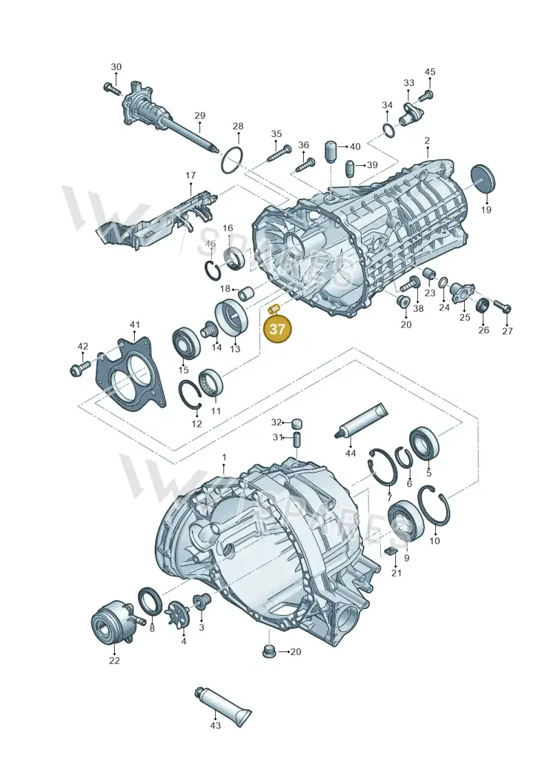 0CS301473 — Audi A4 2.0 (2015-2019) diagram 798301310, position 37