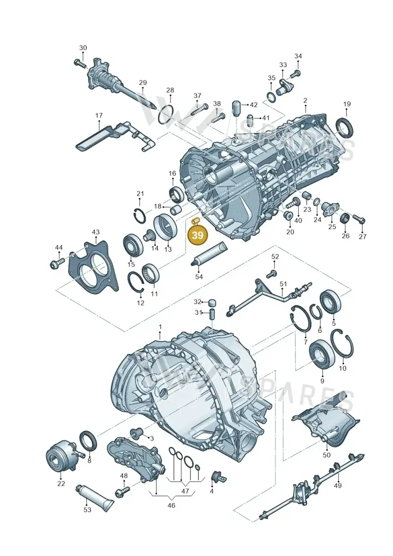 0CS301473 — Audi Q5 (2016-2020) diagram 849301450, position 39