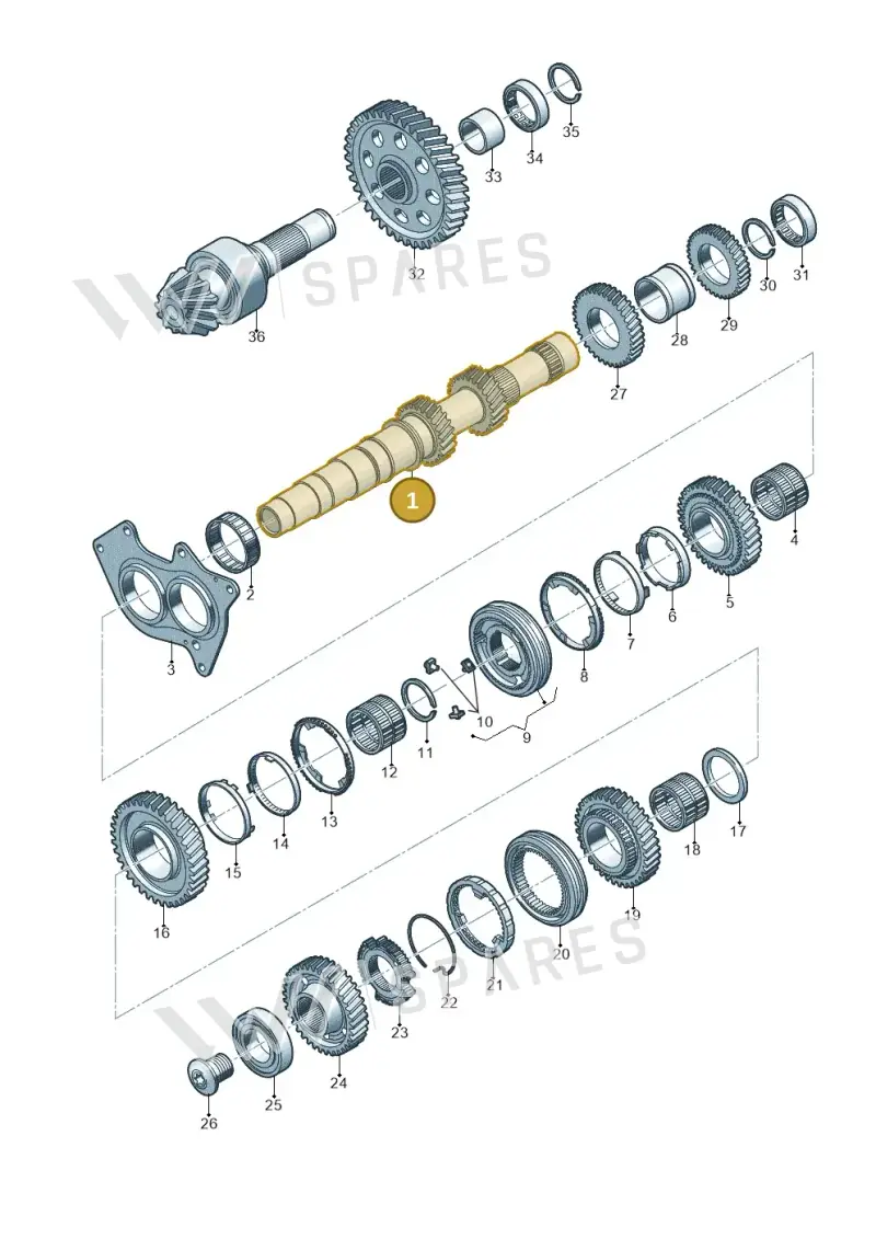 0CS307215R — Audi A5 Sportback (2016-2020) diagram 798311350, position 1