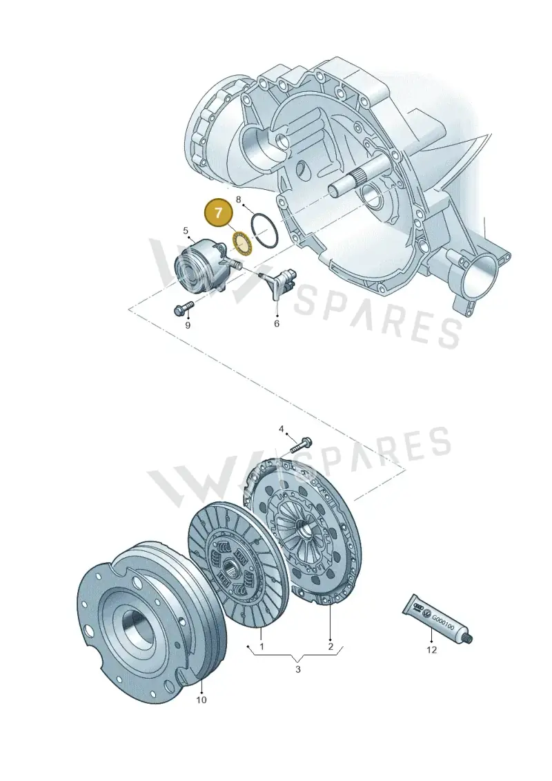 0CS311113A — Audi Q5 (2016-2020) diagram 736141800, position 7