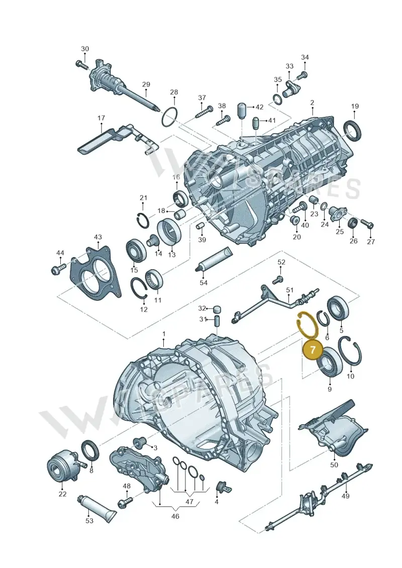 0CS311187A — Audi Q5 (2016-2020) diagram 849301450, position 7