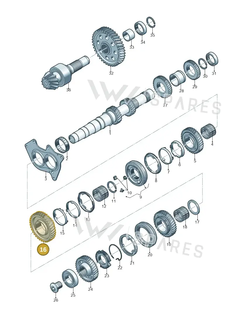 0CS311250H — Audi Q5 (2016-2020) diagram 798311350, position 16