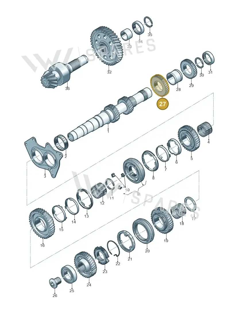 0CS311285G — Audi A5 Sportback (2016-2020) diagram 798311350, position 27