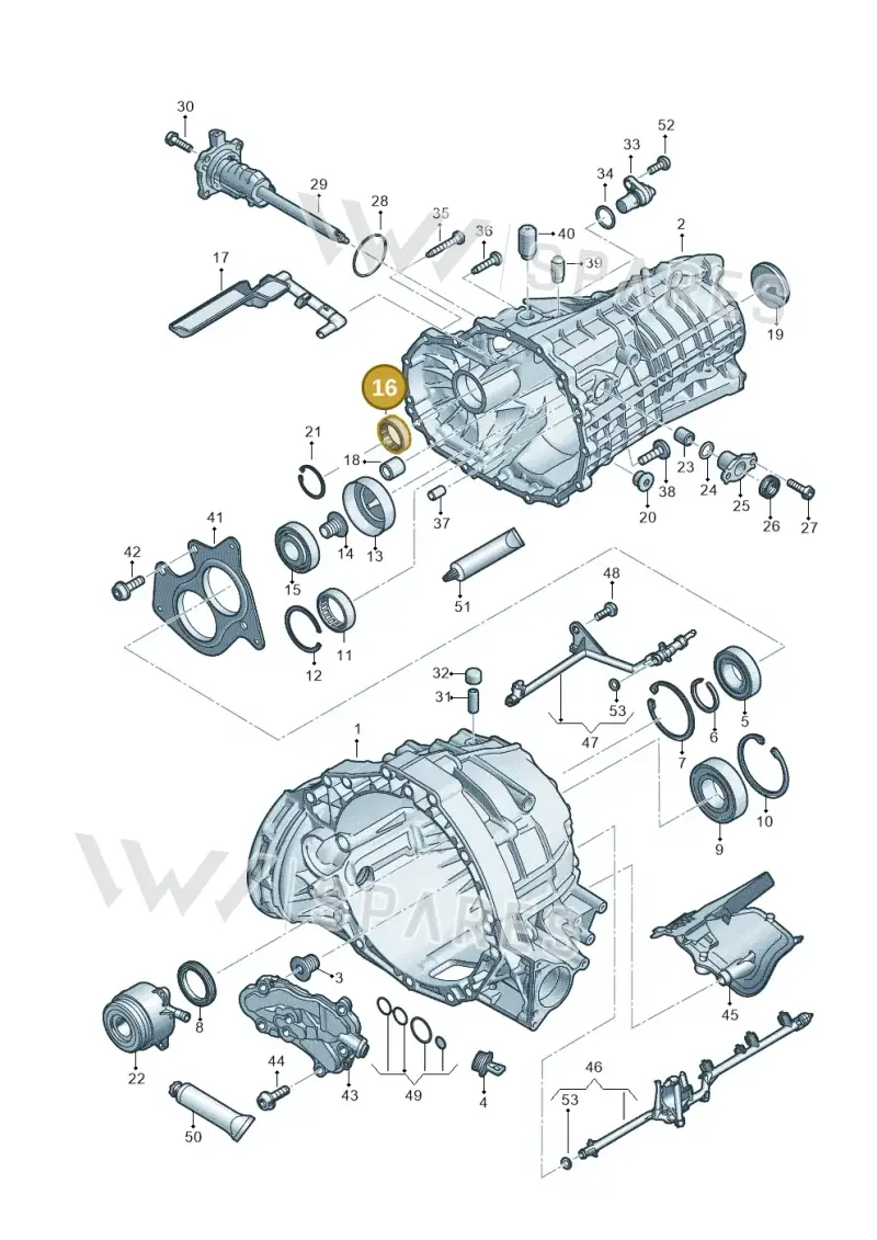 0CS311373 — Audi Q5 (2016-2020) diagram 897301300, position 16