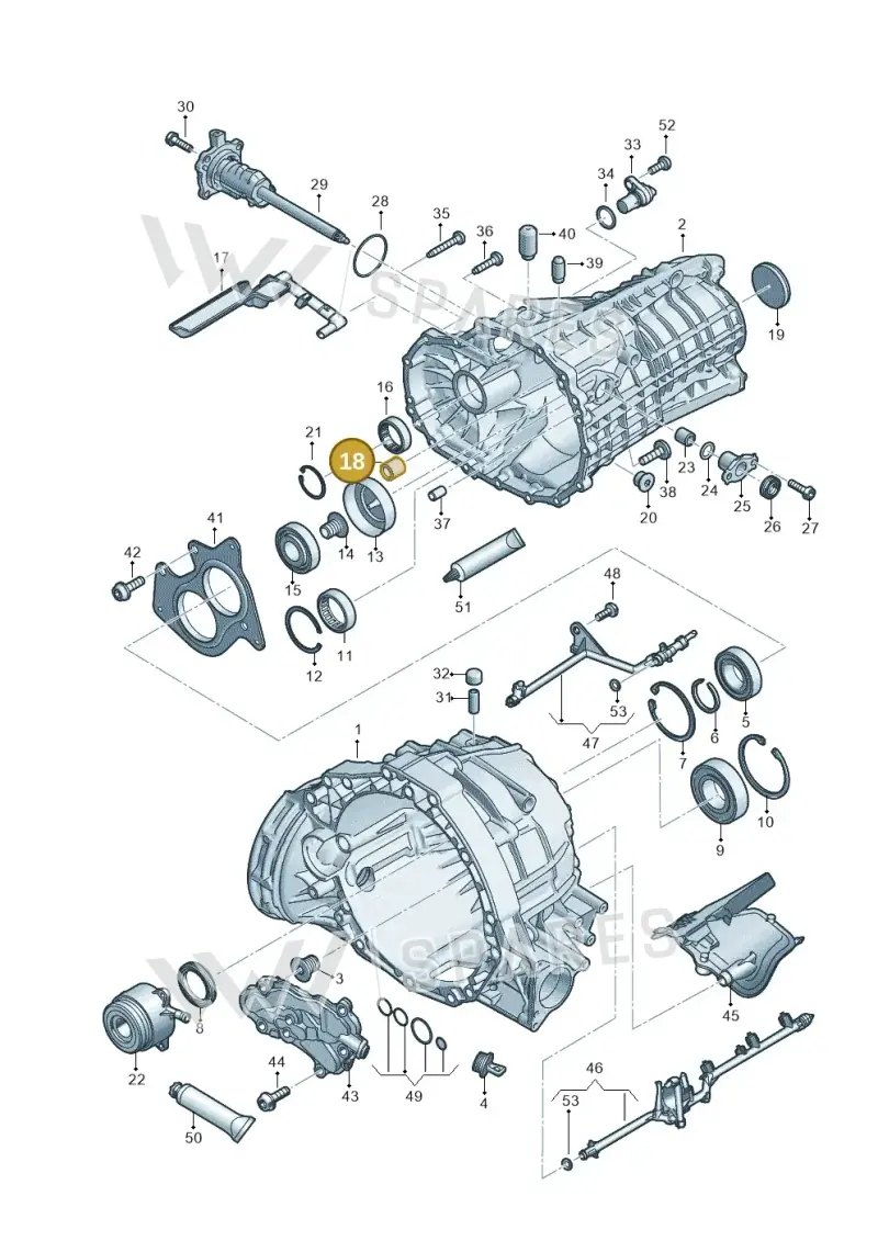0CS311572 — Audi Q5 (2016-2020) diagram 897301300, position 18