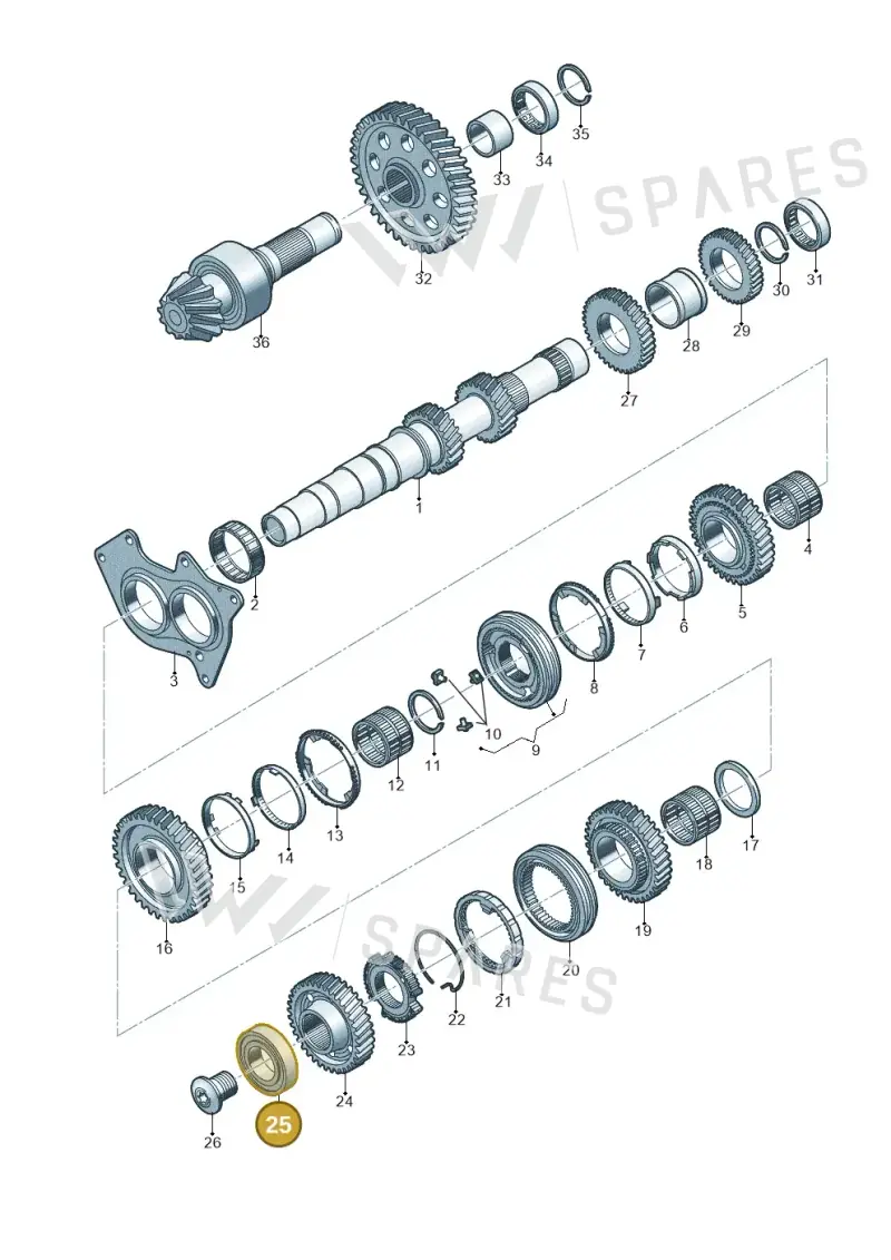 0CS311966C — Audi Q5 (2016-2020) diagram 798311350, position 25