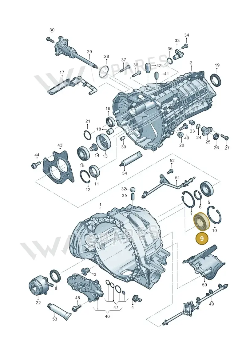 0CS311966C — Audi Q5 (2016-2020) diagram 849301450, position 9