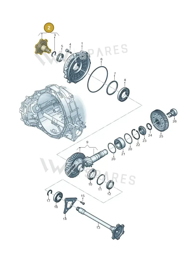 0CS409344A — Audi Q5 (2016-2020) diagram 849409120, position 2