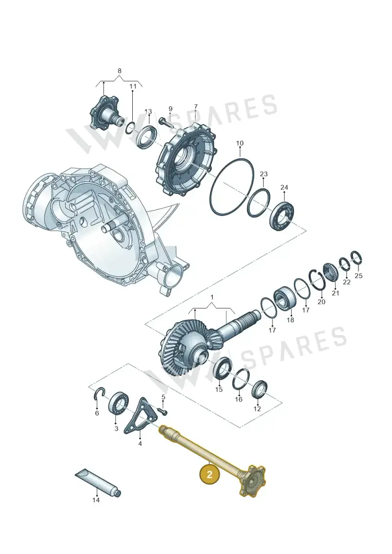 0CS409355D — Audi A5 Limo 2.0 (2024-) diagram 798409055, position 2