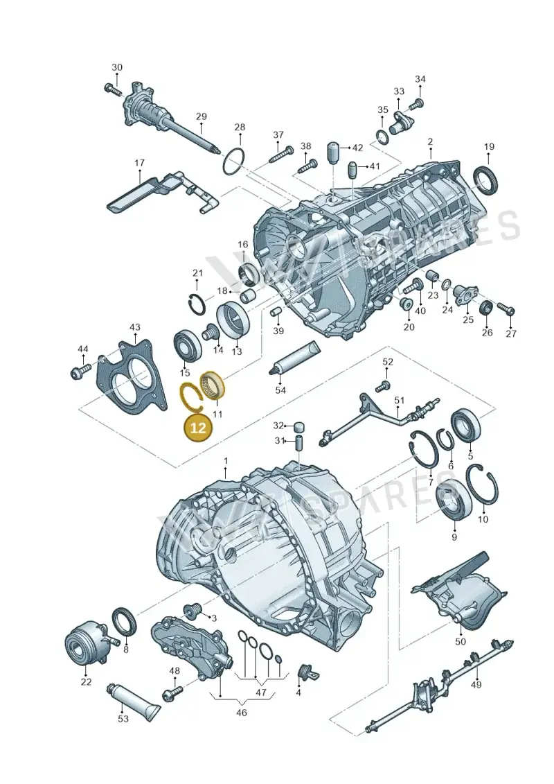 0CV311344 — Audi Q5 (2016-2020) diagram 849301450, position 12