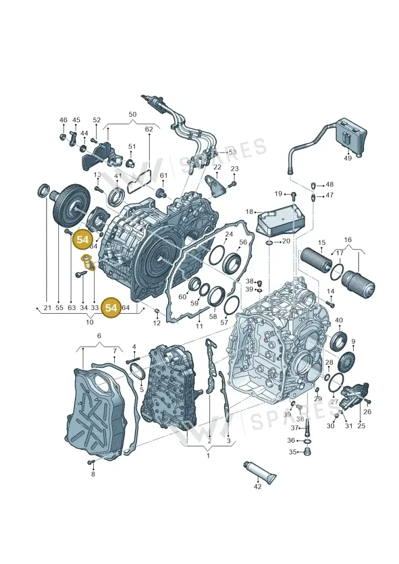 0DD141671A — Audi A3 Sportback (2016-2020) diagram 890321600, position 54