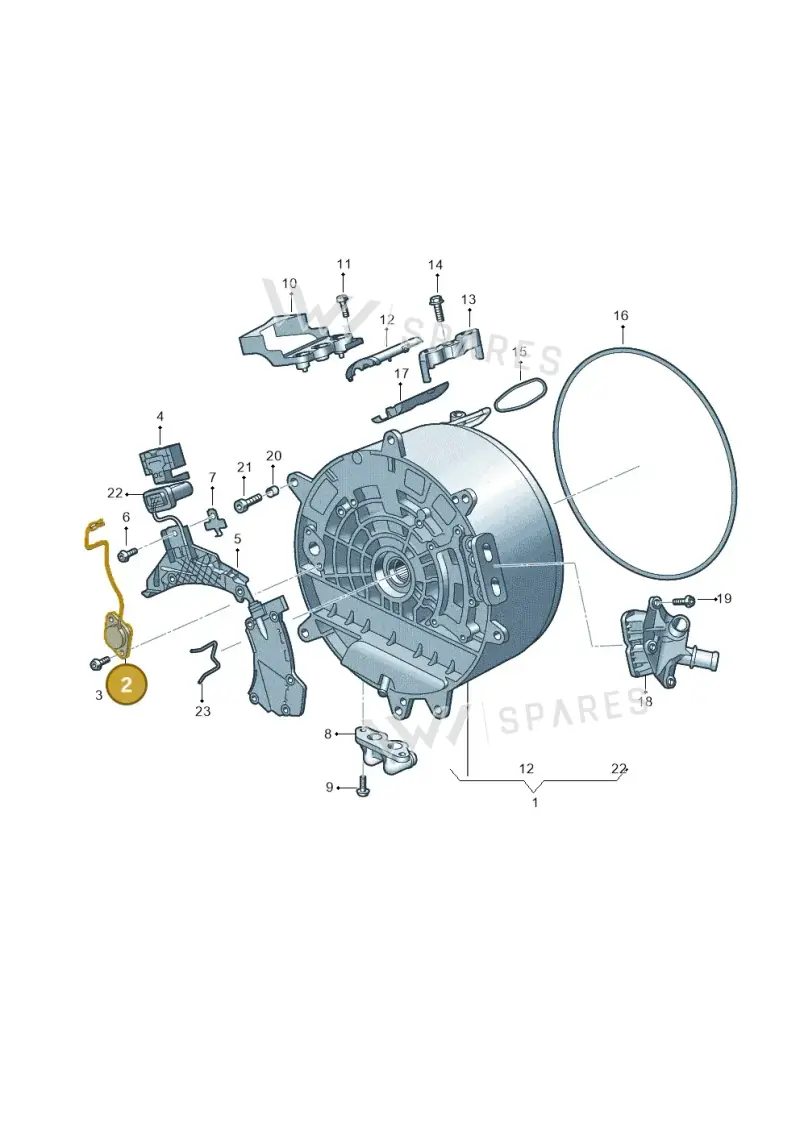 0DK906072A — Audi A6 2.0 (2018-) diagram 896325630, position 2