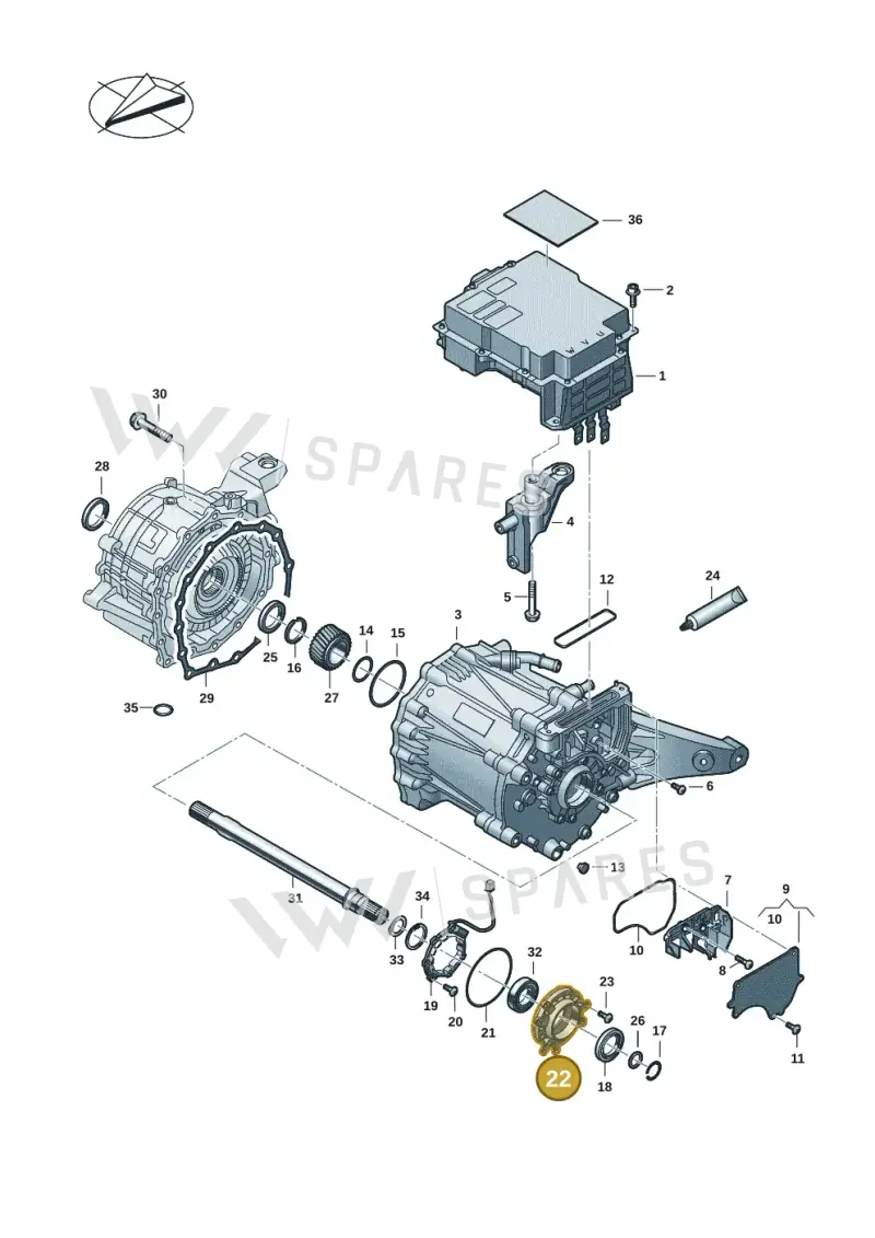 0EG901109 — Audi RS e-tron GT (2020-2020) diagram 4j1901401, position 22