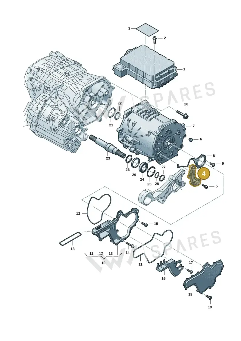 0EG901189 — Audi RS e-tron GT (2020-2020) diagram 4j1901901, position 4