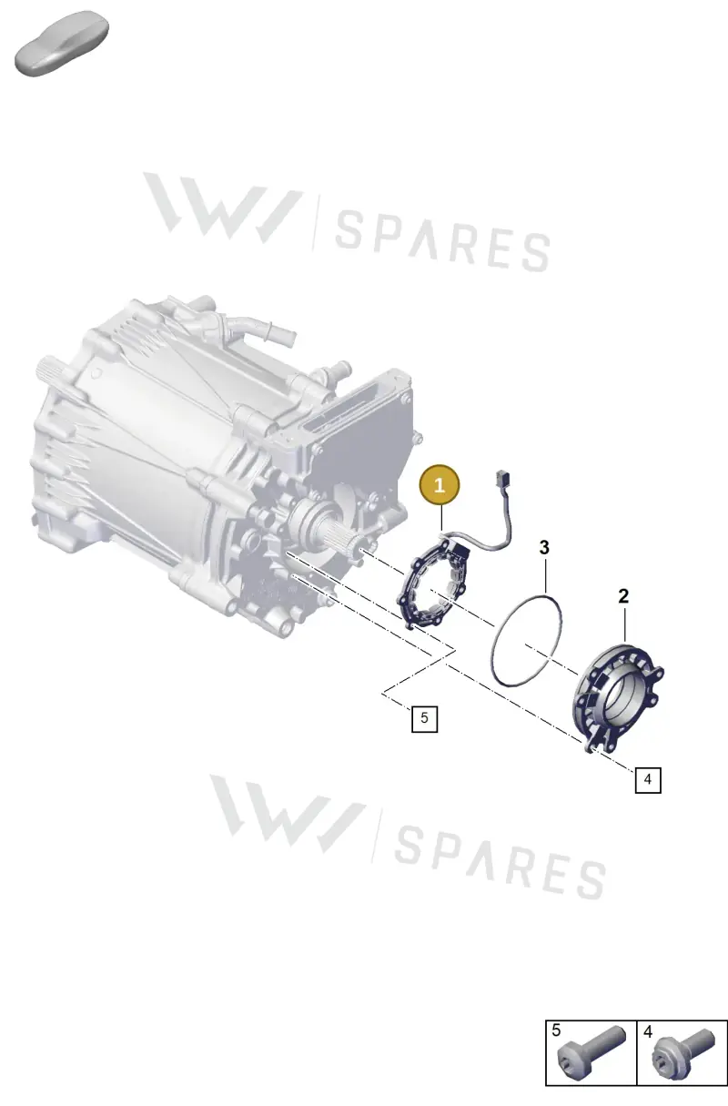 0EG906341 — Porsche Taycan Sport Turismo (2023-2025) diagram p56153000, position 1
