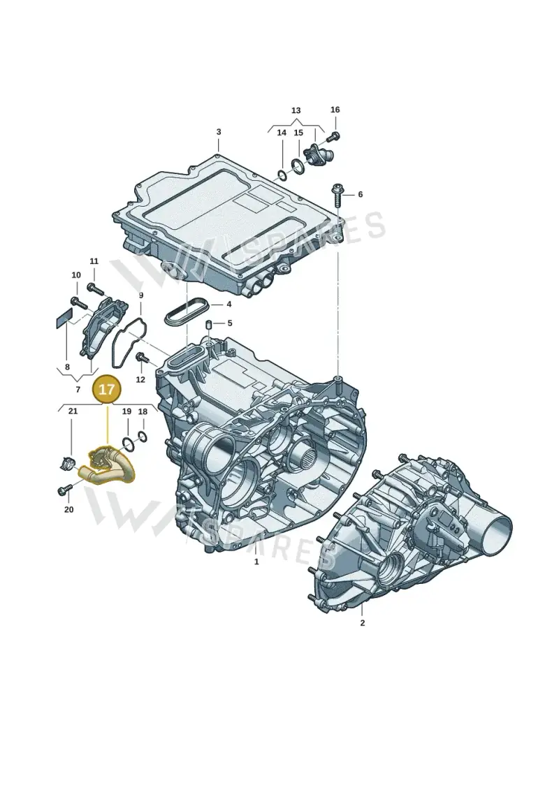 0EL901045C — Audi Q6 e-tron (2023-2025) diagram f5s901400, position 17