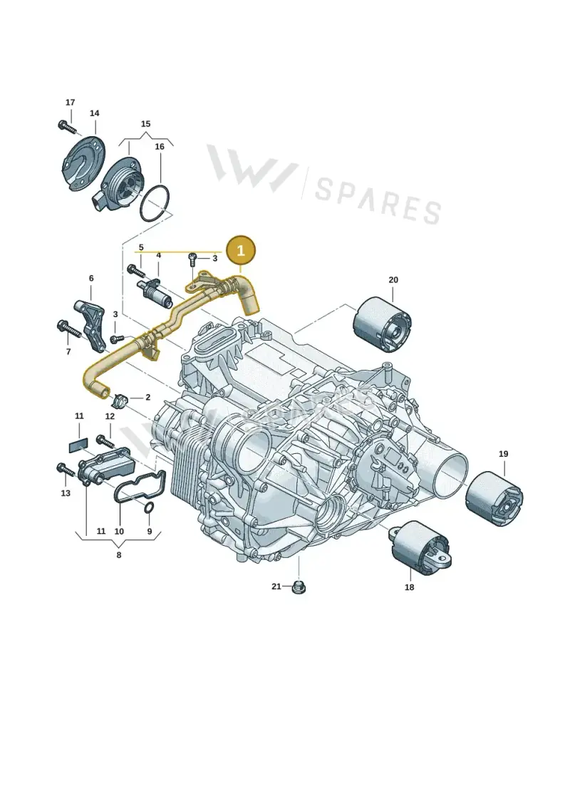 0EL901045E — Audi Q6 e-tron (2023-2025) diagram f5s901100, position 1