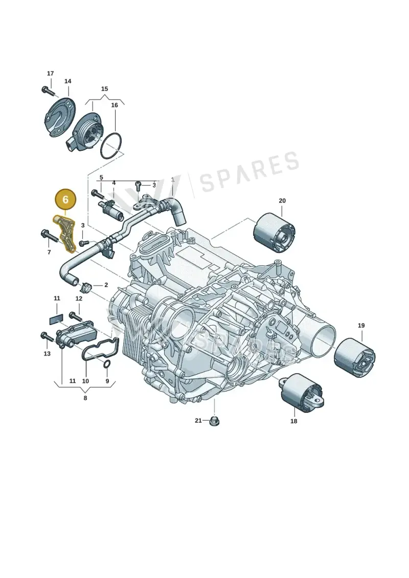 0EN903157A — Audi Q6 e-tron (2023-2025) diagram f5s901100, position 6