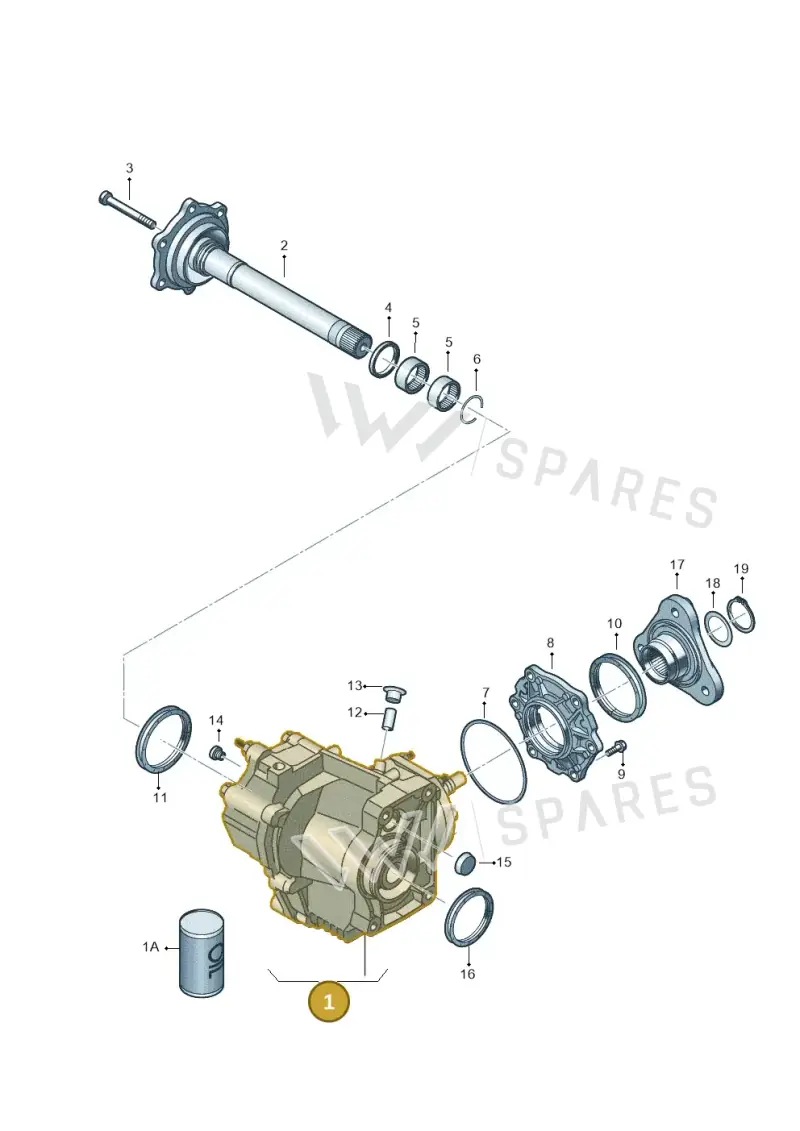 0FN409053C — Audi Q2 2.0 TDI (2016-2018) diagram 890409620, position 1