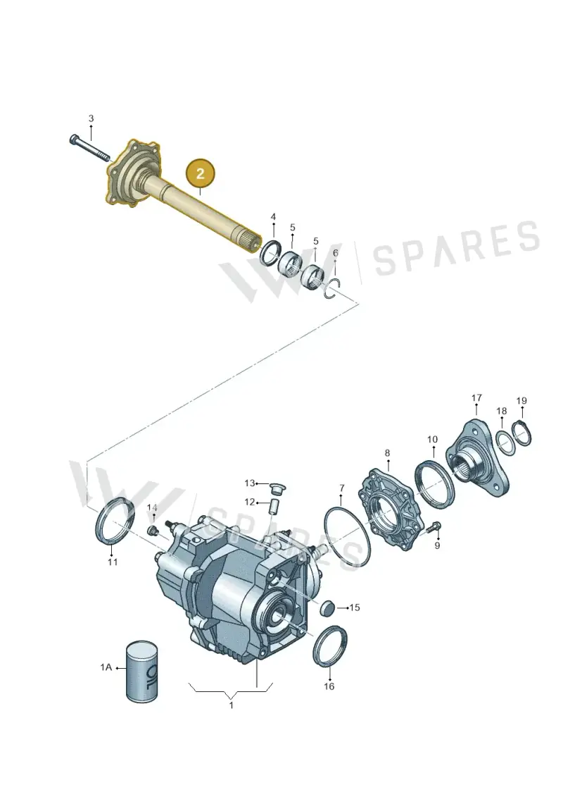 0FN409356 — Audi A3 Sportback (2016-2020) diagram 890409620, position 2