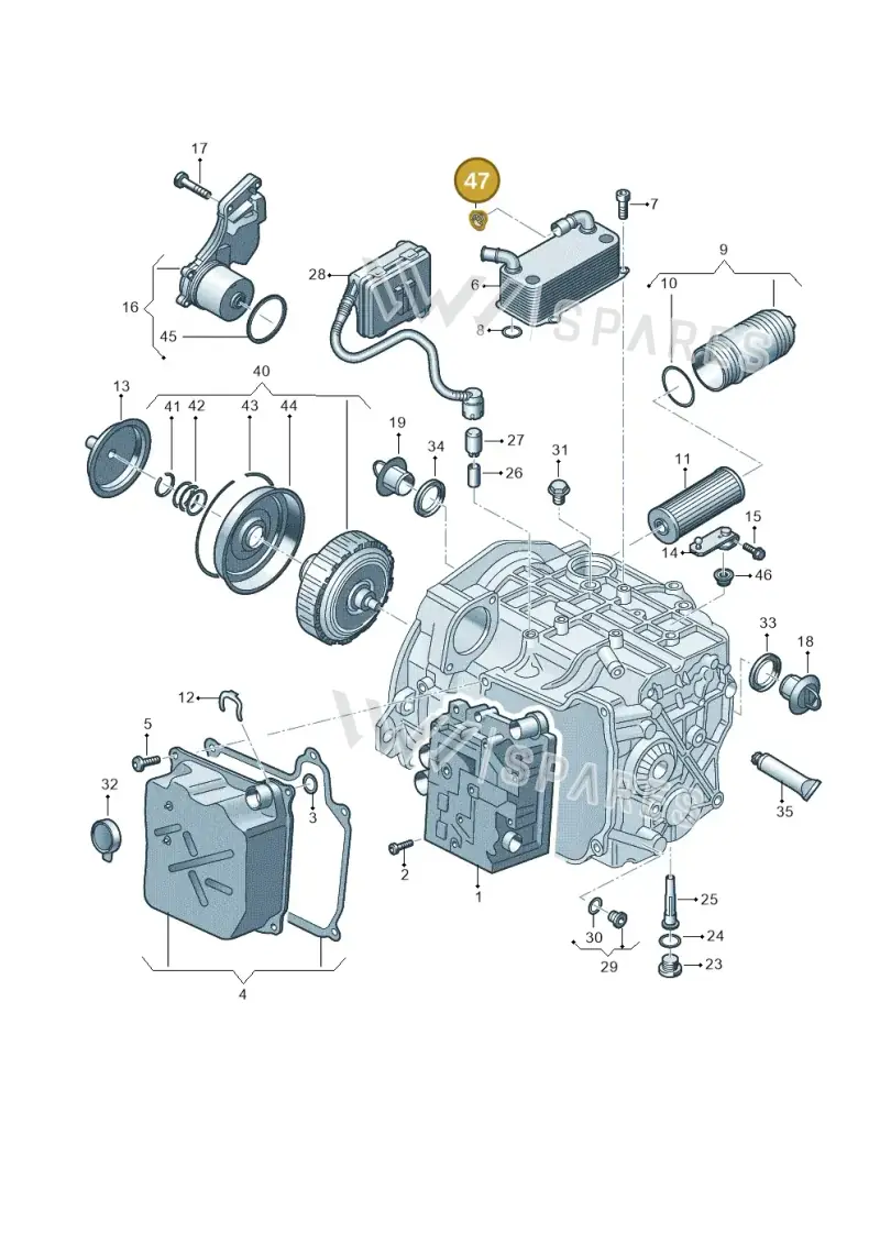 0GC317093 — Audi Q3 quattro (2018-2019) diagram 890321550, position 47