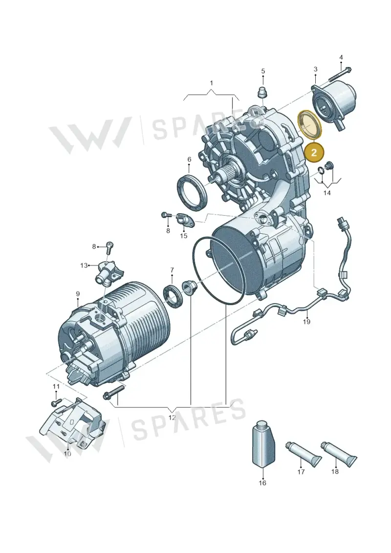 0KA409529A — Audi A5 Limousine (2024-2025) diagram 8wk901000, position 2
