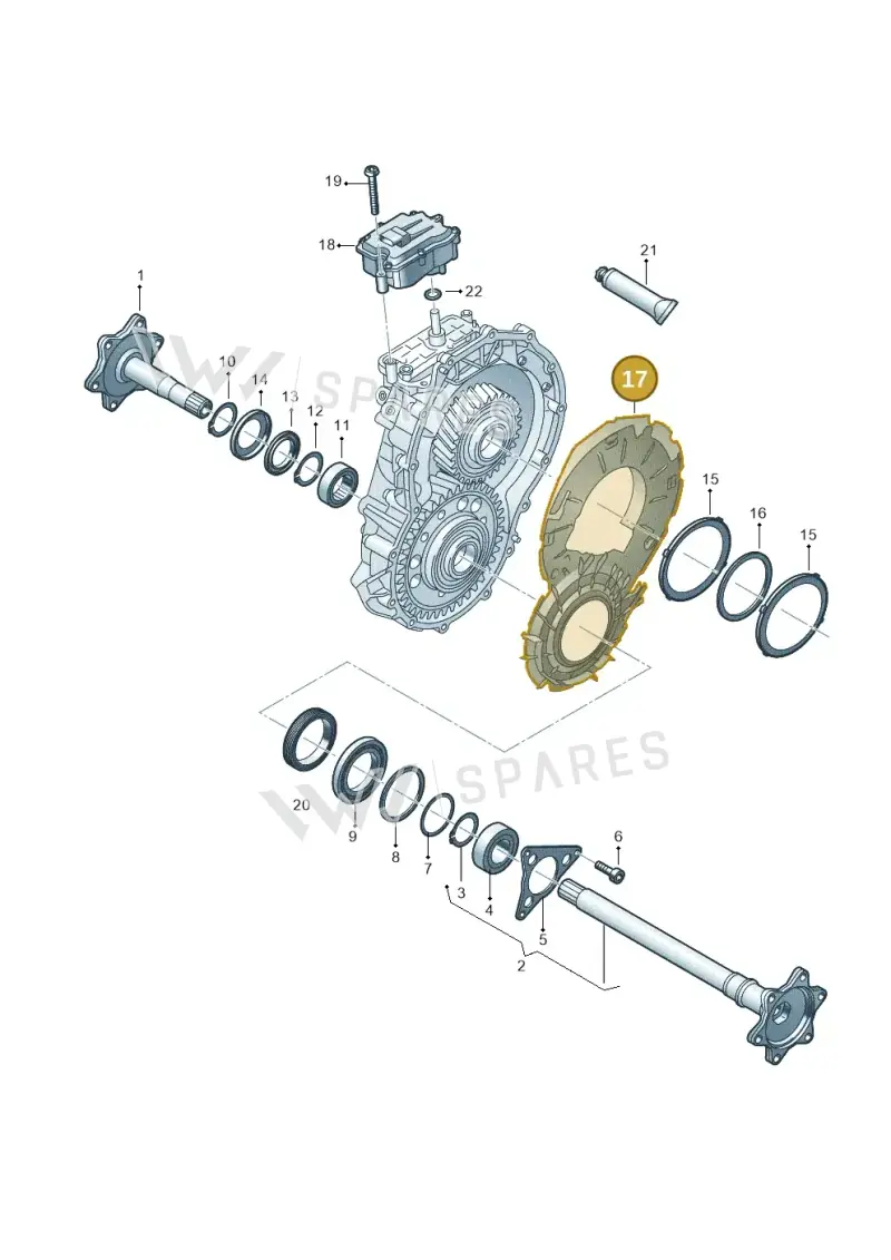 0MA409077B — Audi Q8 e-tron (2018-2020) diagram 586310050, position 17