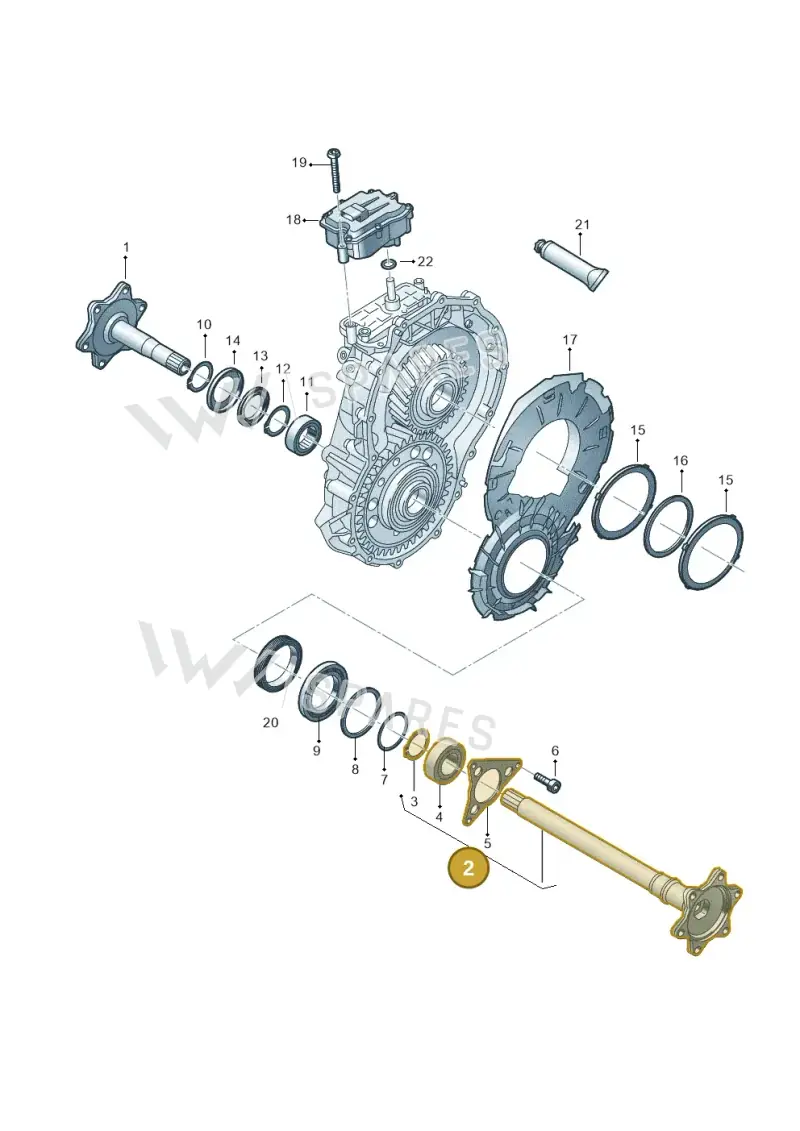 0MA409343B — Audi Q8 e-tron (2018-2020) diagram 586310050, position 2