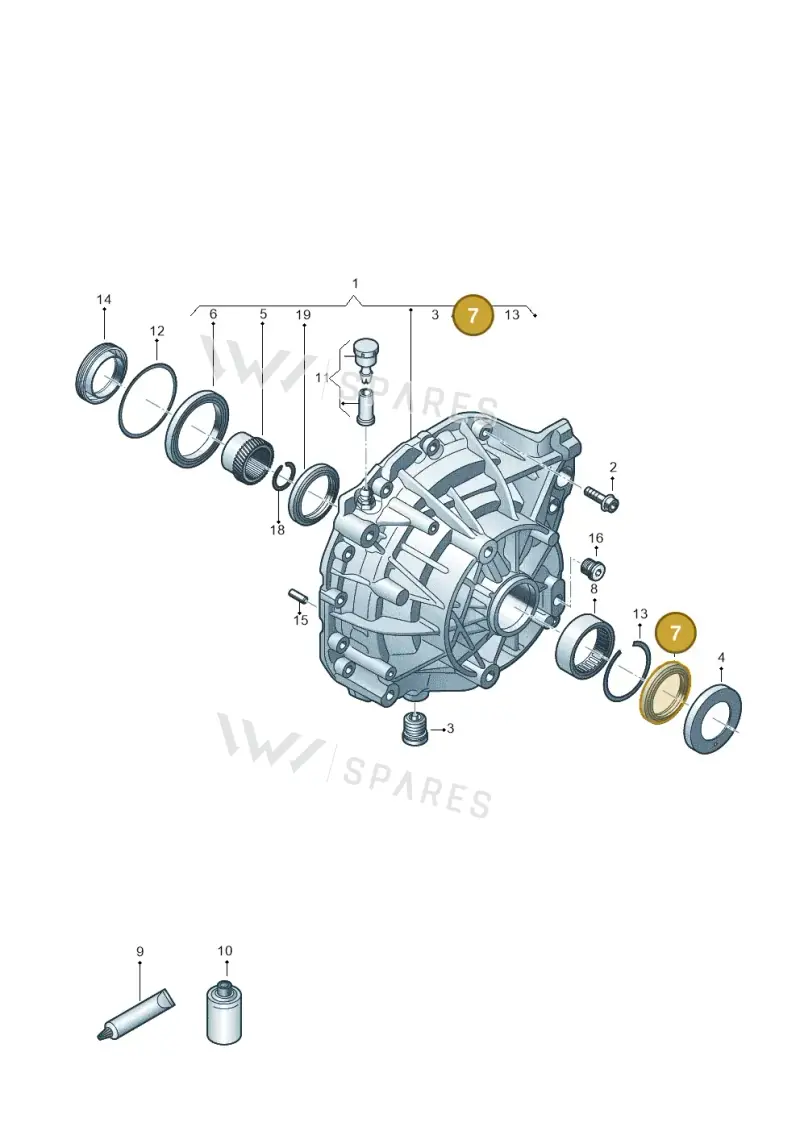 0MB409399 — Audi Q8 e-tron (2018-2020) diagram 586500000, position 7