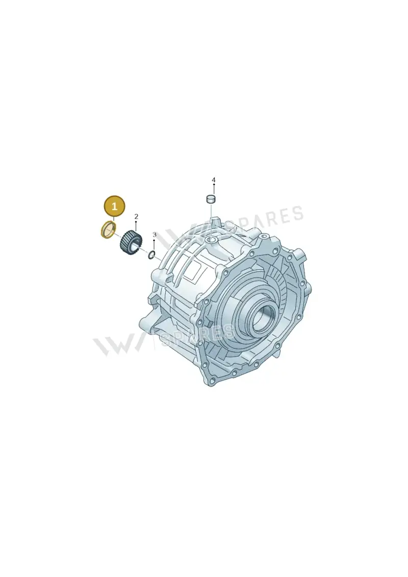 0MF409528 — Audi RS e-tron GT (2020-2025) diagram 4j1300060, position 1