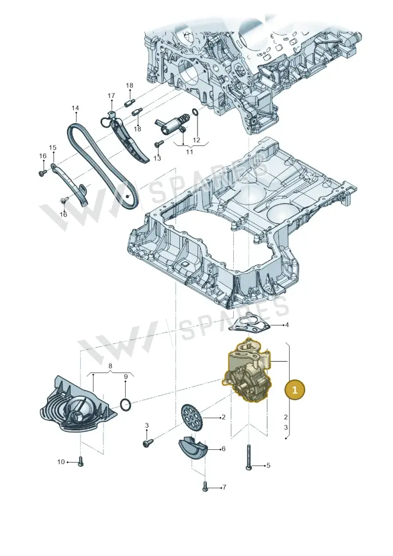 0P2115103A — Audi RS6 Avant (2019-) diagram 819115200, position 1