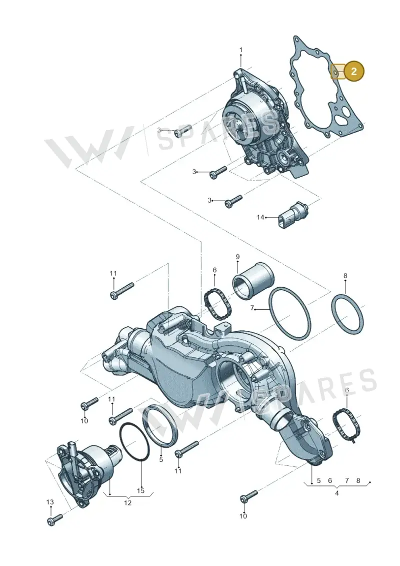0P2121228A — Audi RS6 Avant (2019-) diagram 819121030, position 2