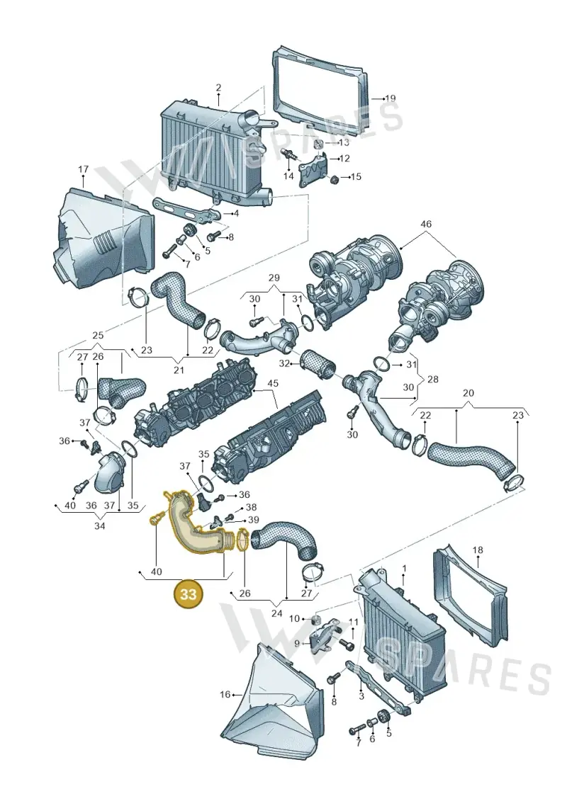 0P2145681E — Audi RS6 Avant (2019-) diagram 537145060, position 33