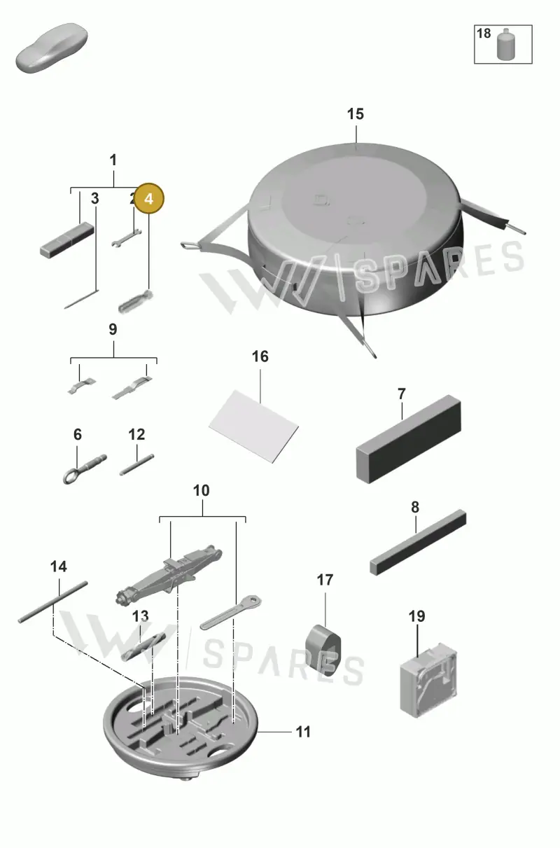 111012287 — Porsche Panamera (2020-2023) diagram p58001000, position 4