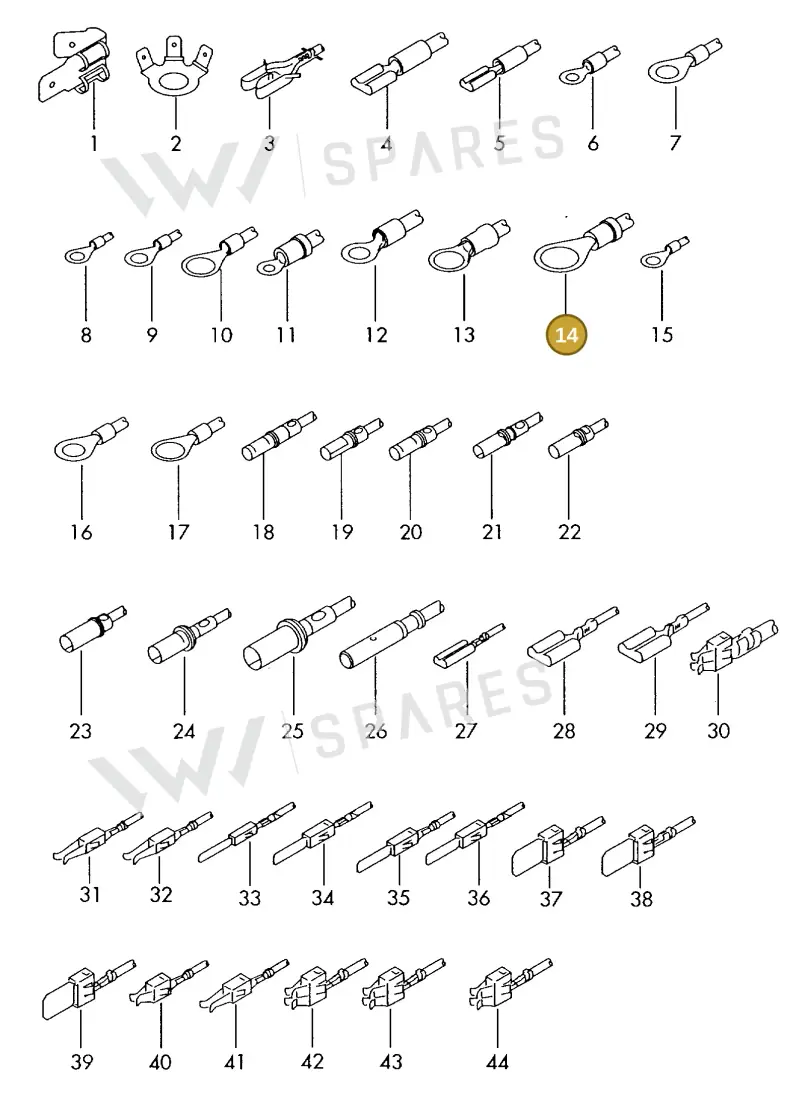 111971948A — Audi 1J0 platform diagram 198979250, position 14