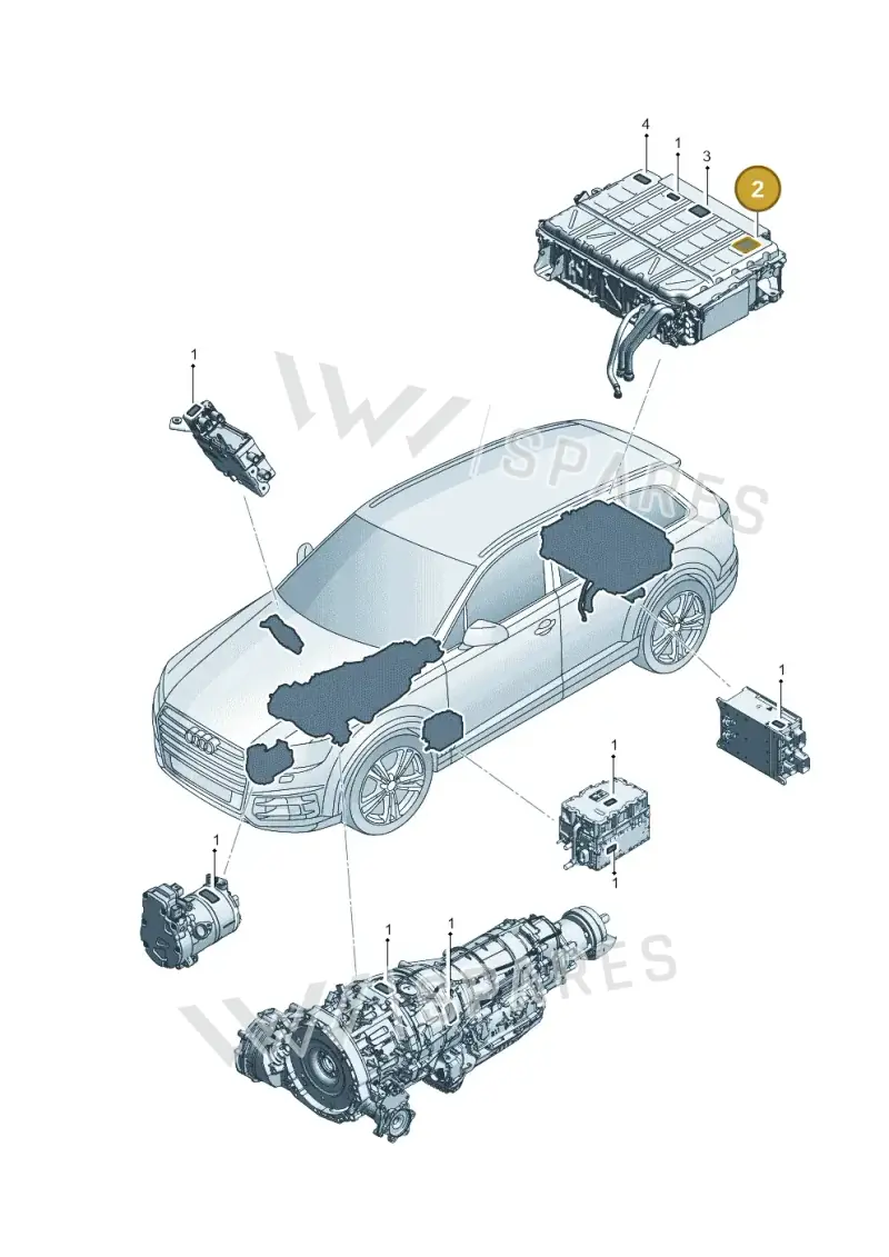 12E010006A — Audi Q7 qu. 3.0 TDI (2015-2019) diagram 859010500, position 2