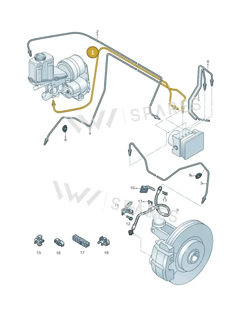 1EC614739B — Audi Q4 Sportback (2021-2022) diagram 597611260, position 1