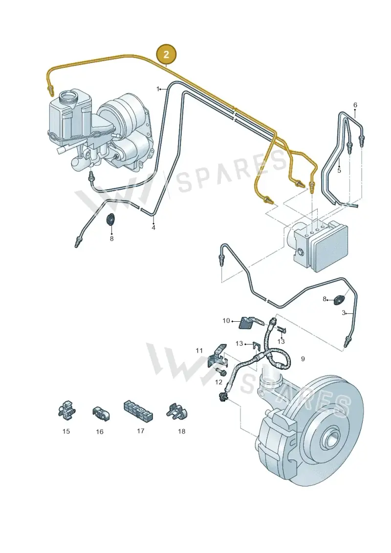1EC614740A — Audi Q4 Sportback (2021-2022) diagram 597611260, position 2