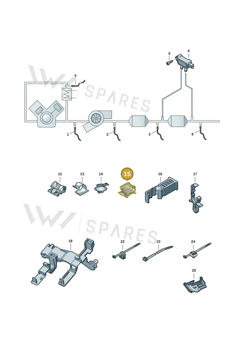 1H0971842D — Audi A7 Sportback (2018-) diagram 435906002, position 15