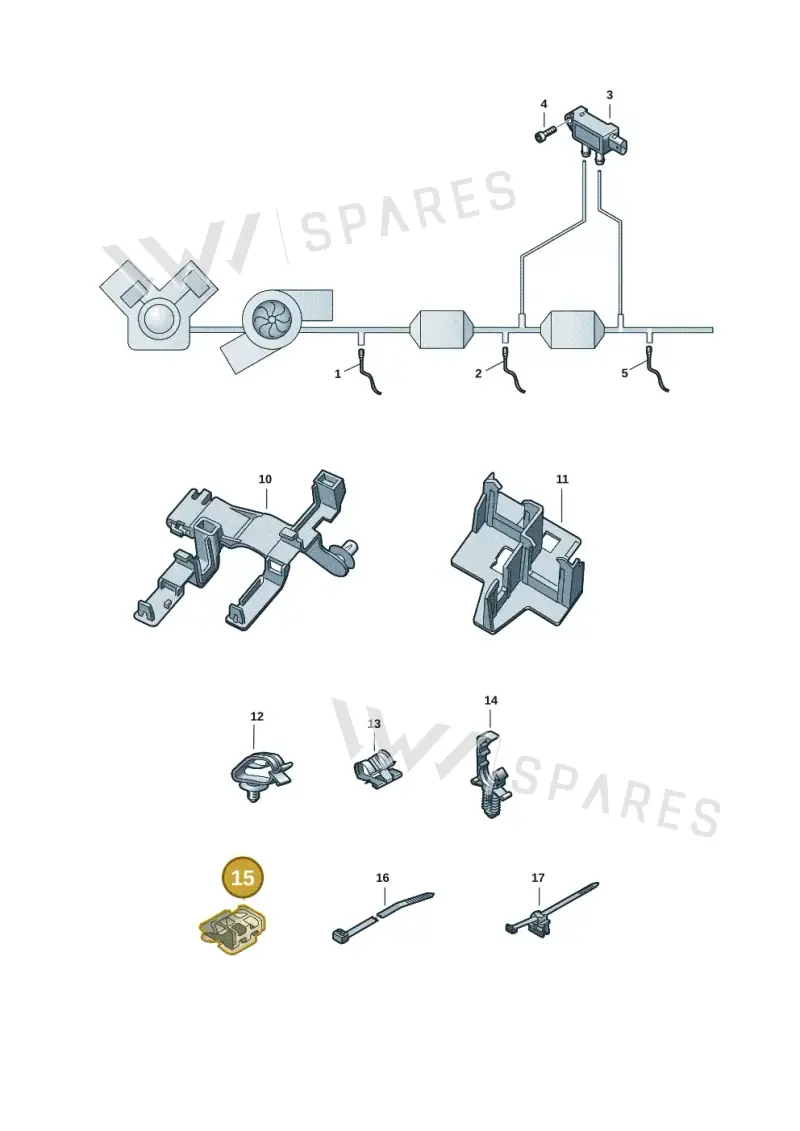 1H0971842D — Audi A8L (2017-2022) diagram 838906002, position 15