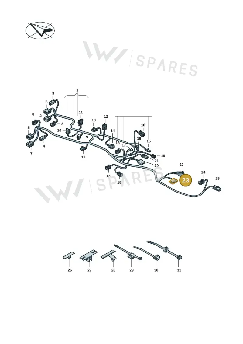 1J0972753 — Audi RS e-tron GT (2020-2020) diagram 4j1972660, position 23
